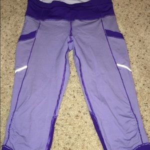 Lululemon capri workout pants